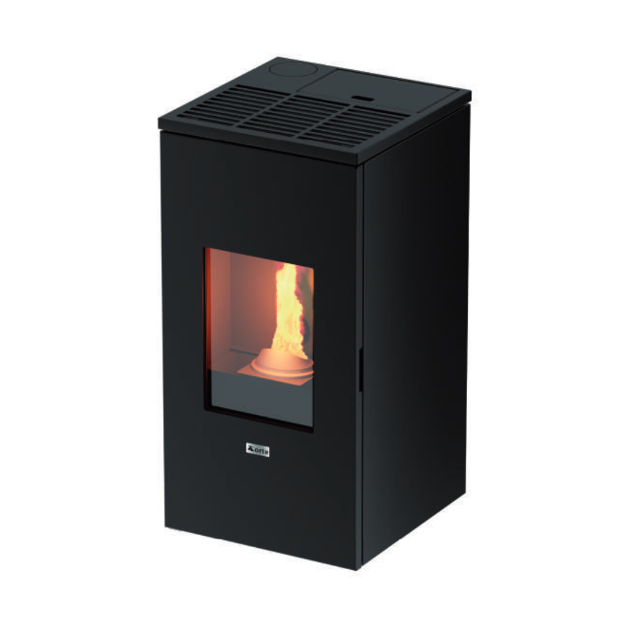 Kominek na pellet 7,5 kW FUTURA